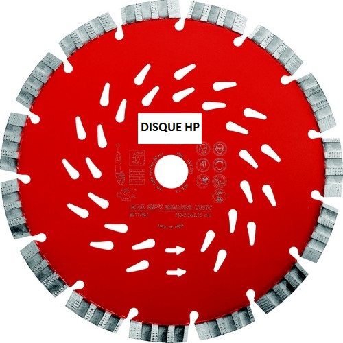 Disque diamant à tronçonner HP 300/20