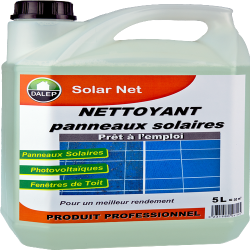 DALEP SOLAR NET Nettoyant Panneaux Solaires (20L) - Breizhmat Location