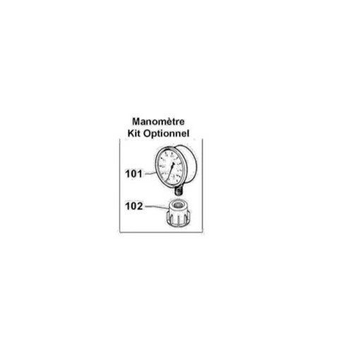 Manomètre Kit Optionnel moteur PAN 15/18
